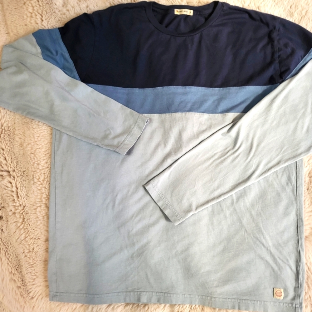 Marine Layer Jacob Pieced Crewneck T-Shirt - Men's Small